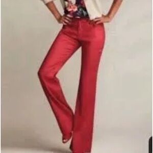 CAbi Bold Red Valentine Trousers